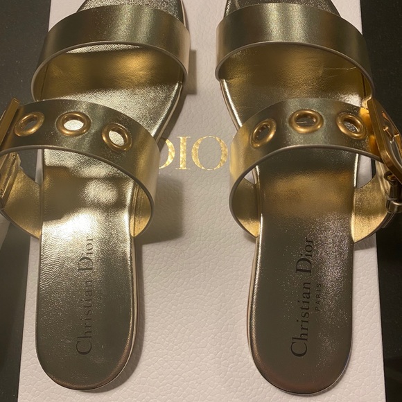 Dior sandals gold - Picture 5 of 5